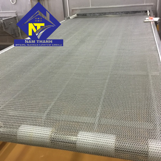 Thông số kỹ thuật của lưới băng tải Inox 304 Thông số kỹ thuật của lưới băng tải Inox 304